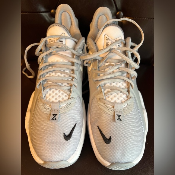 Nike PG 5 TB "Team Bank Wolf Grey" Men's Basketball Shoes - Sz 10 - NWOT - Picture 5 of 12